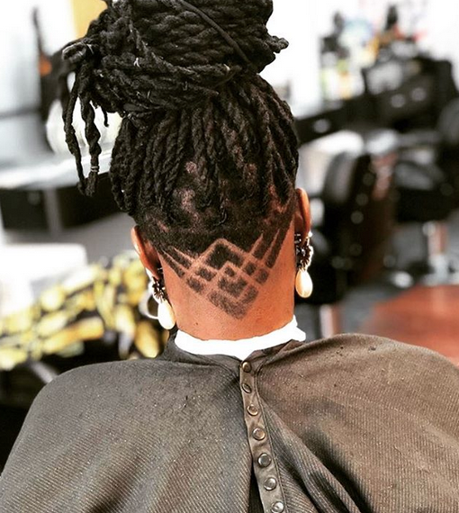 We Found The Best Braid and Loc Undercuts Instagram Has To Offer
